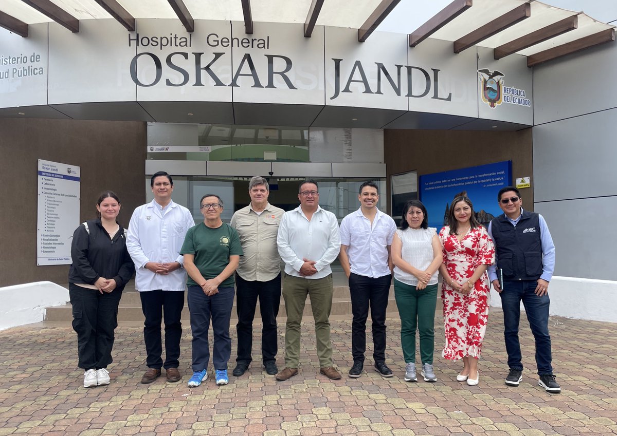 UNFPAecuador's tweet image. Visitamos el Hospital General Oskar Jandl. Agradecemos su retroalimentación para fortalecer el Sistema Nacional de Registros Estadísticos ✅📶. Un esfuerzo conjunto del @Ecuadorencifras, @UNFPAEcuador, @Salud_Ec.
#GalapagosDatosParaElFuturo