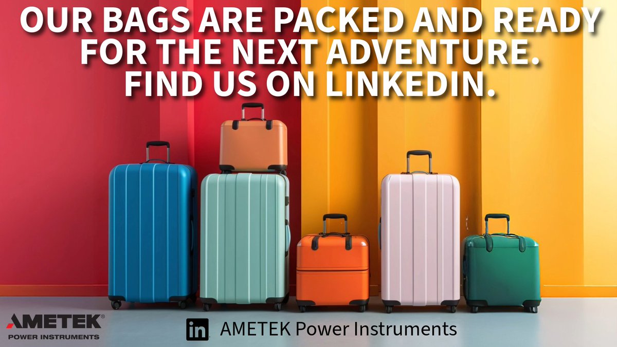 It's time for us to say goodbye on here. 👋 Join us on our LinkedIn: linkedin.com/company/ametek…