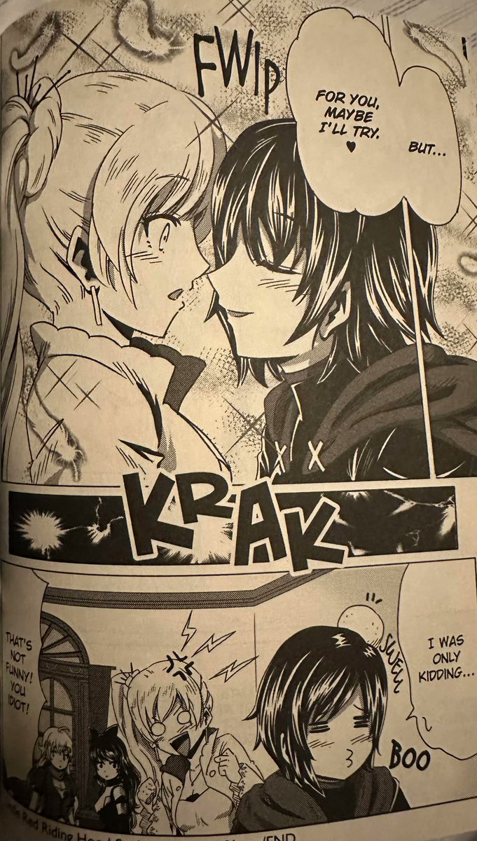 MartinSoto73631's tweet image. The RWBY manga
#RWBY
#whiterose
#GREENLIGHTVOLUME10