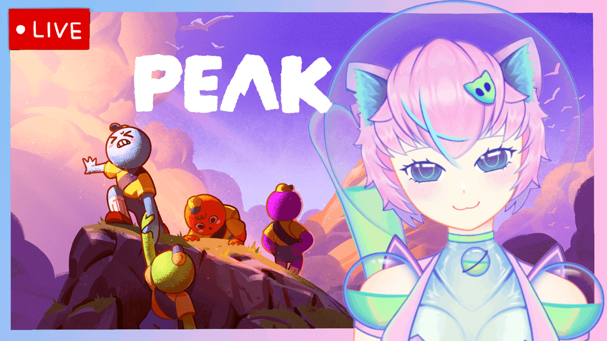 Streaming Peak !
Ft. Cyber, <a href="/Kagamineriri1/">Kagamineriri🐑🕯</a> and <a href="/Not_Dr_Phill/">Not Dr Phill | Vtuber | Chaos Cat 🌱🐱</a> tonight at 8PM UTC