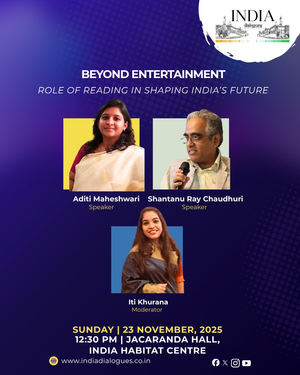 India Dialogues Conclave tweet media