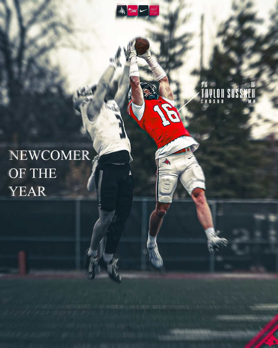 Immediate impact. WIAC Newcomer of the Year. 

#falconfootball