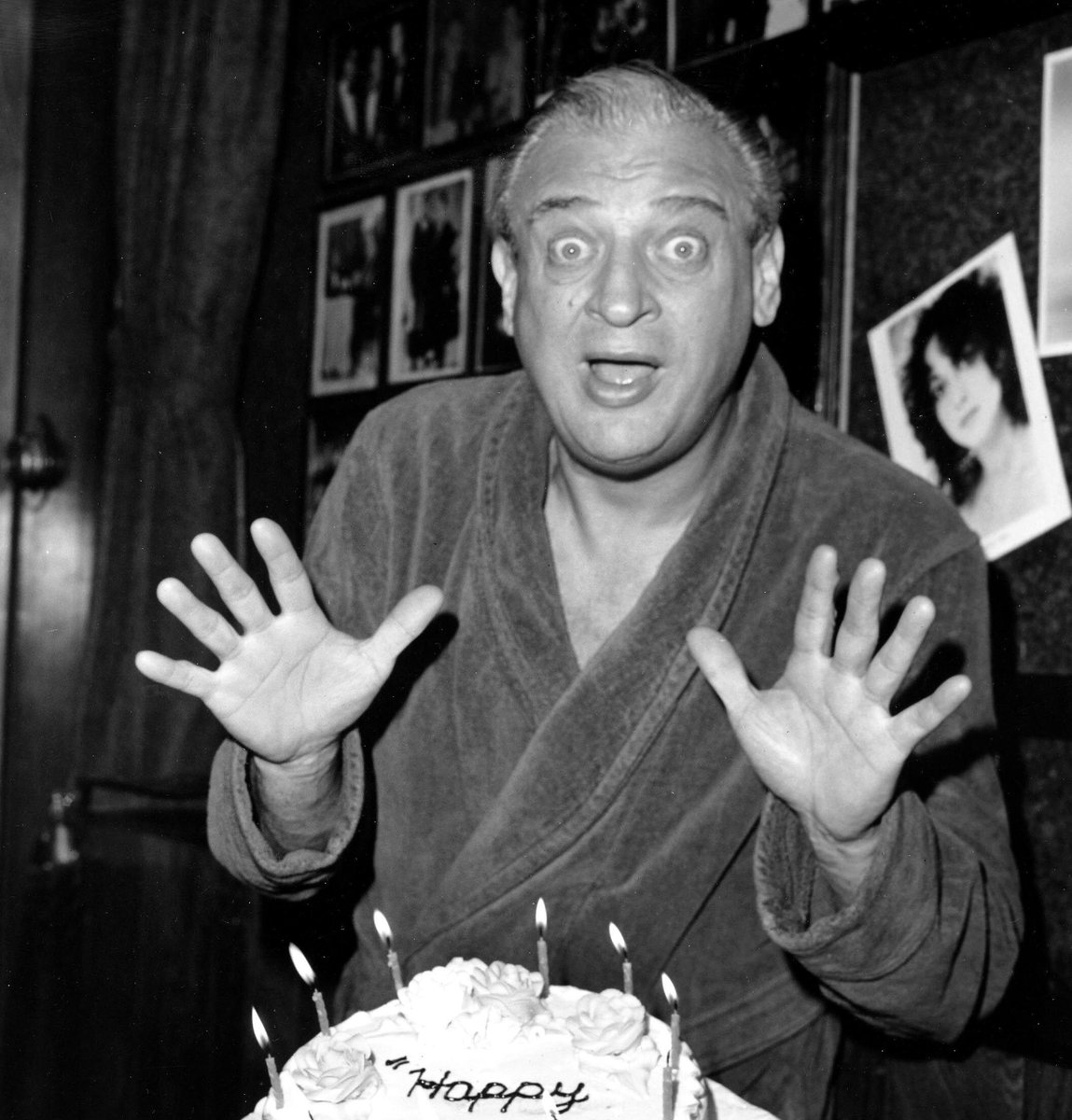 “I’m getting old. My last birthday cake, I couldn’t blow out the candles. The heat drove me back.” #104YearsofRodney 🎂