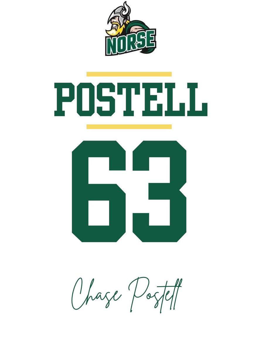 chasepostellALX's tweet image. AGTG. 
Thank you @1960Steff and @MRCNorseFB for giving me this opportunity to continue playing football at the next level!

@AlexanderFball @Coach_Neal16 @KohlsSnapping @Coach_Casper