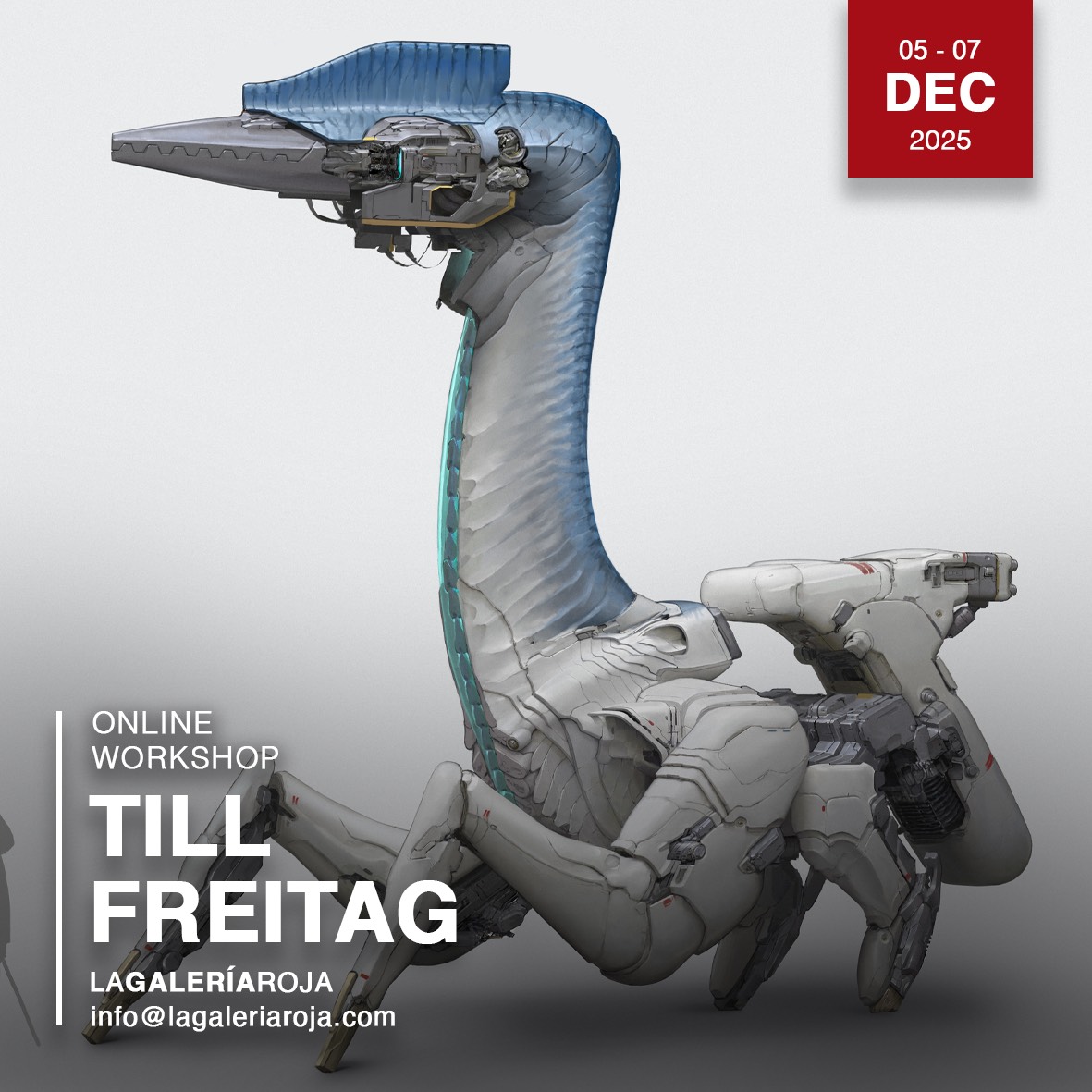 tillfreitag's tweet image. Hey, from December 5-7 I will make a workshop. I will demonstrate my workflow in detail and we will design cool stuff  together! Its gonna be dense but Im super excited and hope to see you there!