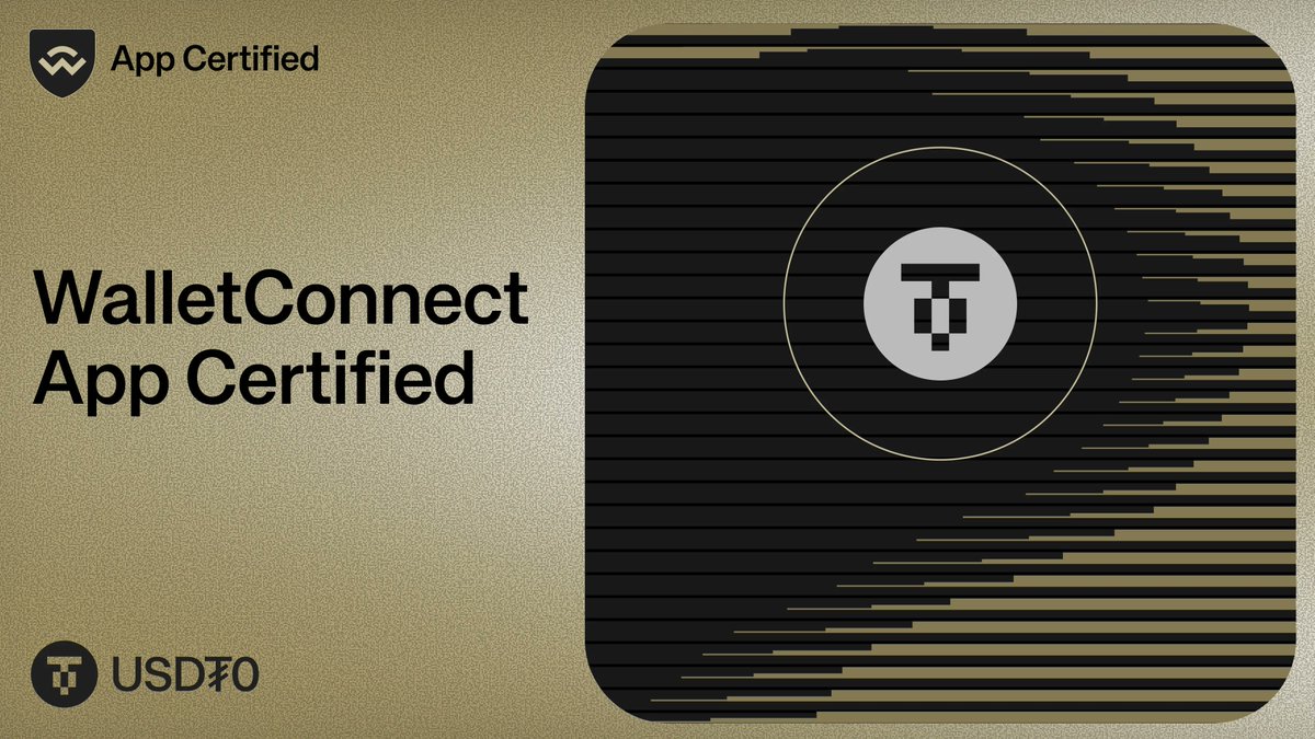 USDT0 is now part of the <a href="/WalletConnect/">WalletConnect</a> App Certified program, which raises the bar for app and user security across crypto.

Trust the apps you connect to.