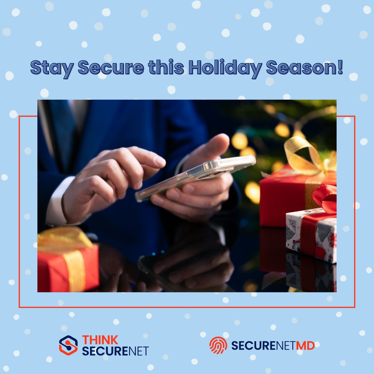 ThinkSecureNet's tweet image. With early Black Friday deals starting, ThinkSecureNet wants to remind you to shop safely this holiday season!

Learn more about how to stay secure with this tip sheet: hubs.ly/Q03VcC5h0

#ThinkSecureNet #Cybersecurity #BlackFriday #Phishing