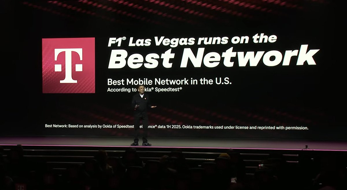 MyTechMusings's tweet image. .@TMobile CEO @SriniGopalan says partnership with @F1 is a marriage made in heaven... fastest sport + fastest #5G network ... and the sponsorship is now being extended to 3 more years...
$tmus