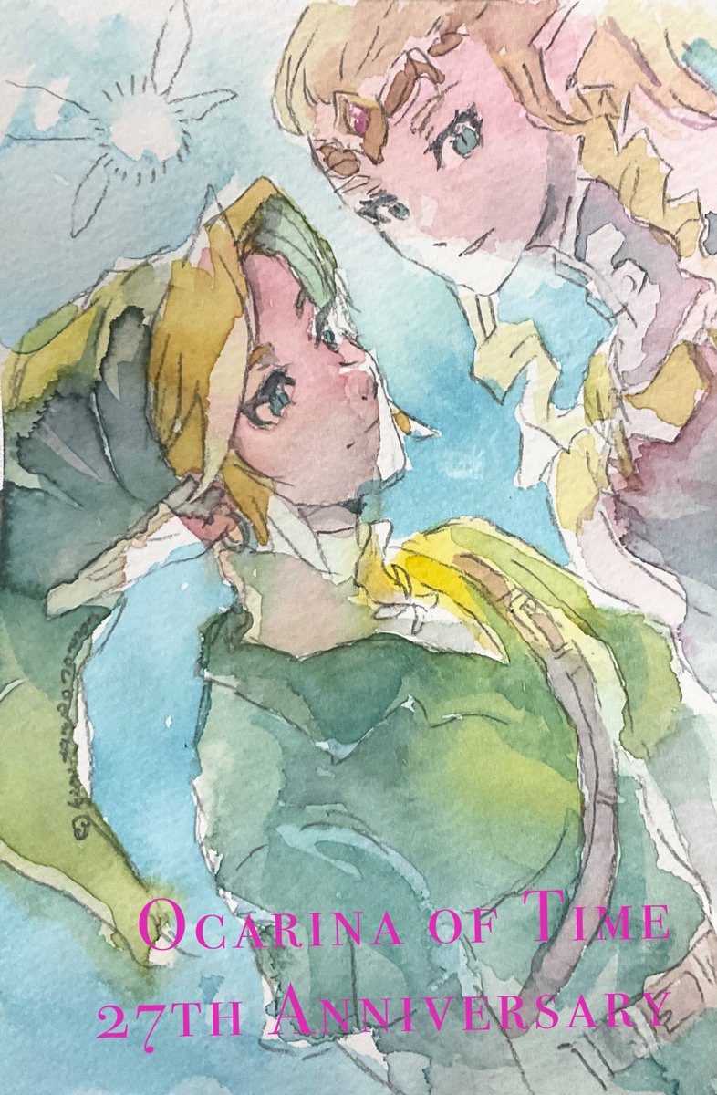 kiritampononnon's tweet image. #時のオカリナ27周年
おめでとうございます🎈思い出をありがとう😊