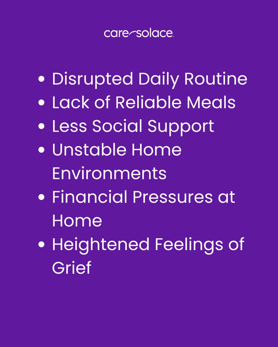 Not all students look forward to holiday breaks. Check in with them, share helpful resources, normalize all feelings, and remind them where to find support. Small actions can make a big impact. #StudentWellbeing #MentalHealthAwareness #CaringForStudents #CareSolace