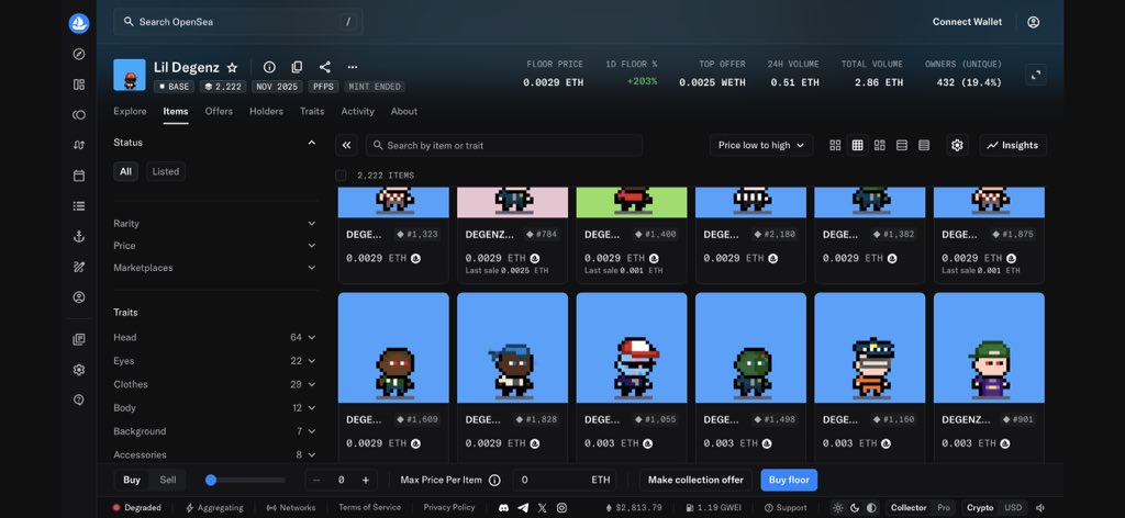 When I said y’all don’t know what we know, some probably took it as a joke.

Community built on pure vibes, transparency and degen energy.

Where do you think we’re headed?
The moon? No! That’s fud

Let’s SEND IT past there! 

It’s not too late to grab your Degenz before we take