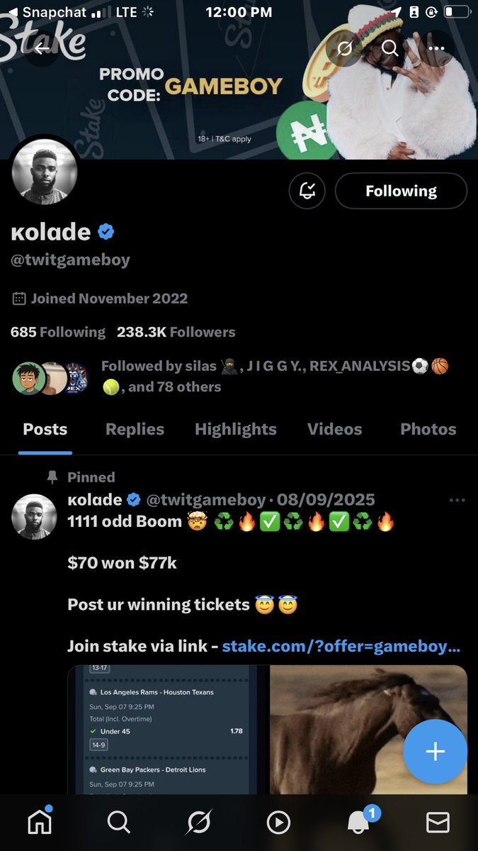 Tosinpara20's tweet image. Big jord please 
Make i just win this once 
Screenshot up and down nothing to show 
8130846415 Opay ejor baba nla 🙌