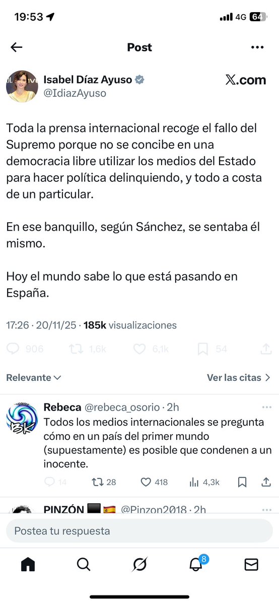 VBrisach's tweet image. Cuando Ayuso demuestra que vive en otro mundo