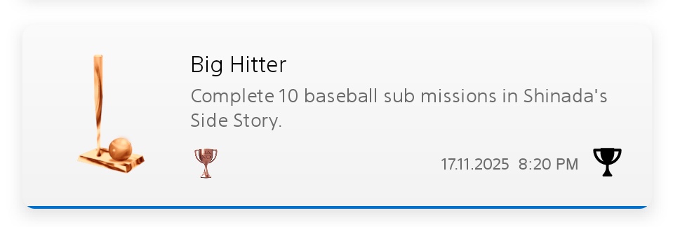 mediumok's tweet image. друзья, я не знаю английского, помогите прочитать название ачивки в якудзе