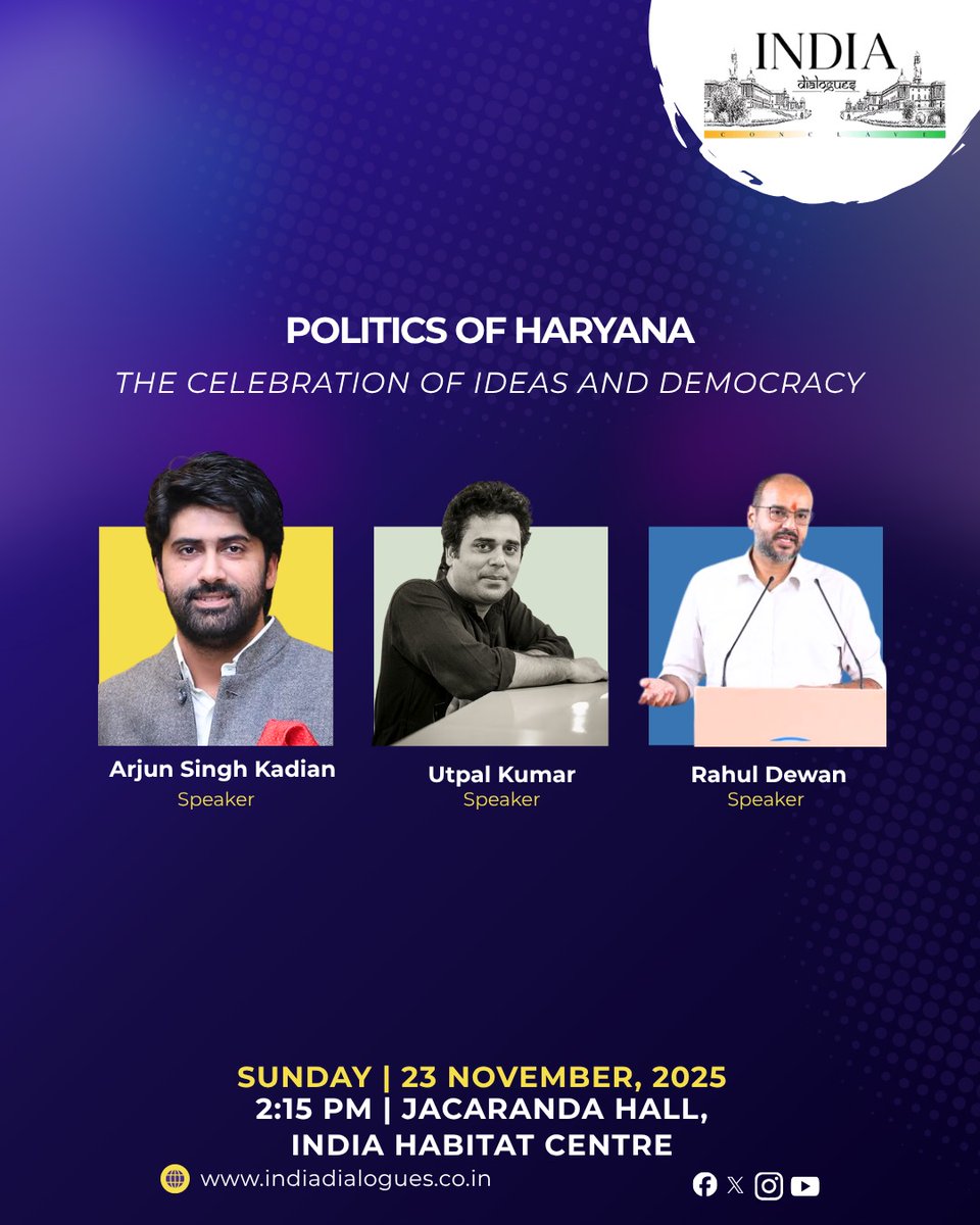 India Dialogues Conclave tweet media