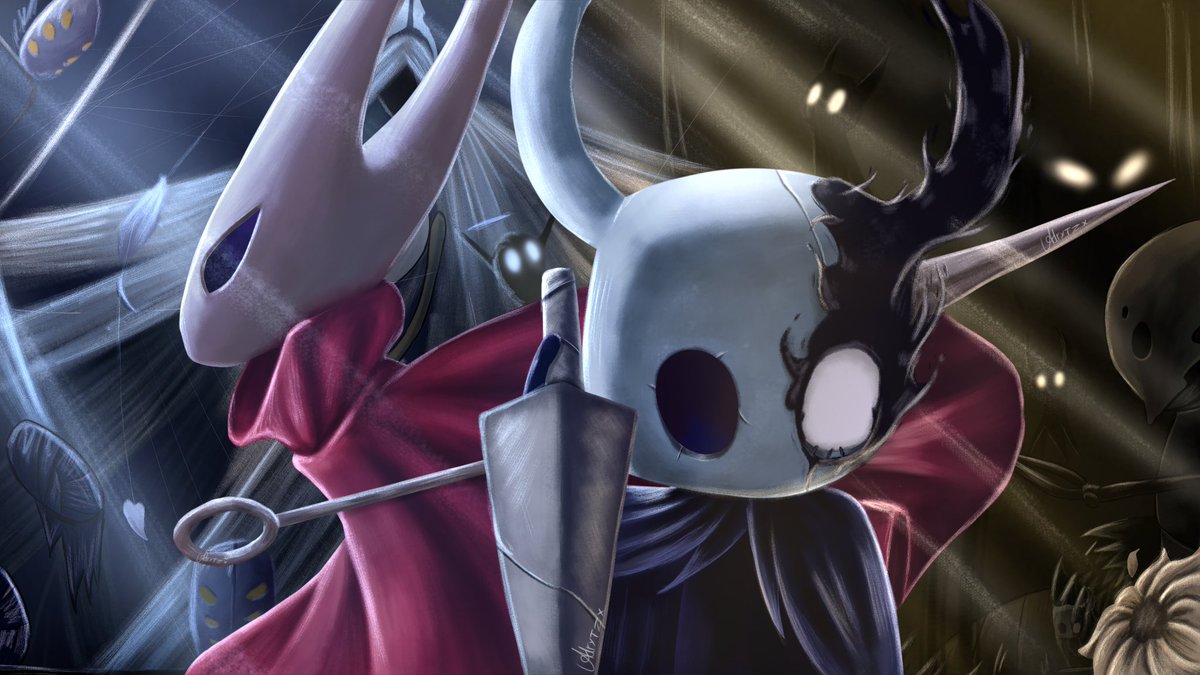 "Você é o Cavaleiro Vazio"
.
.
#hollowknightfanart #hollowknight