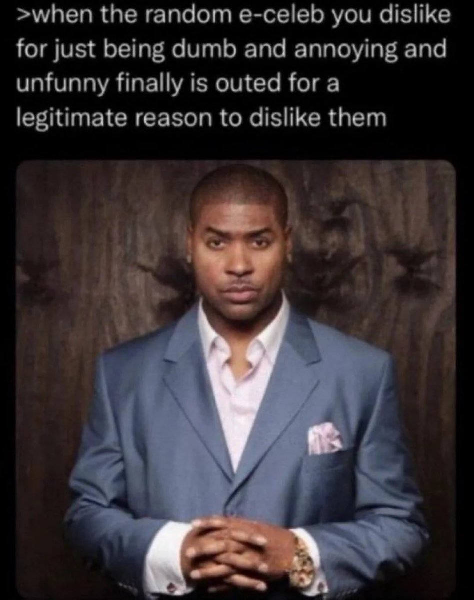 SuperWiiBros08's tweet image. I fucking hate this image
There&apos;s so so much malice in it everytime I see it used.