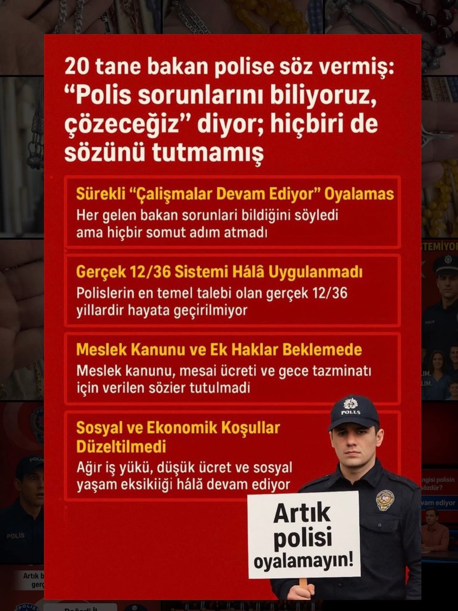#PolisiOyalamayın
