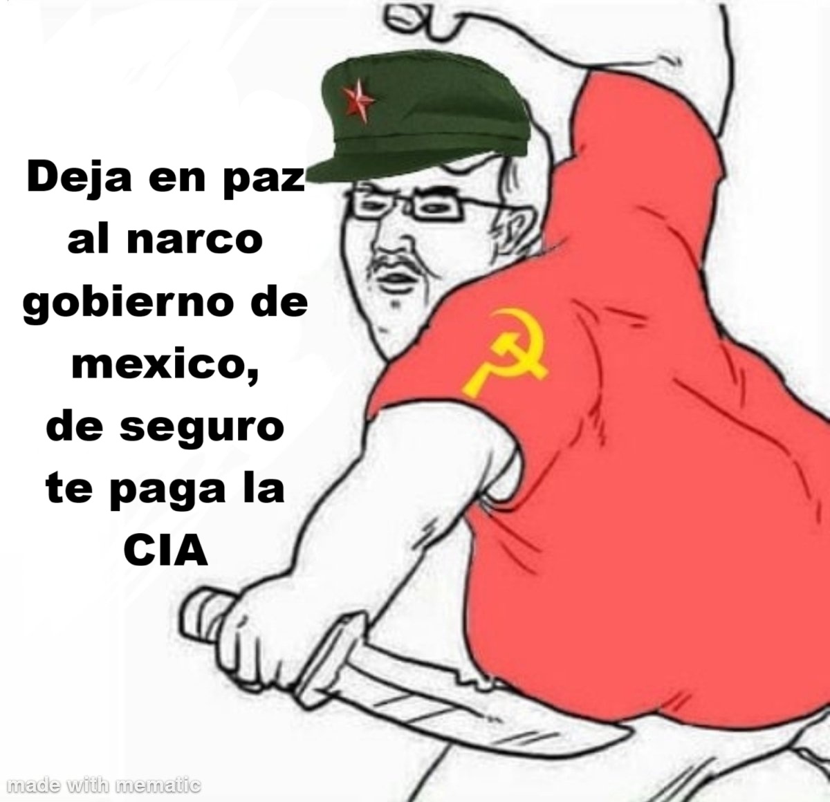 ShitpostRandom's tweet image. Los zurdos gringos estan defendiendo al narco