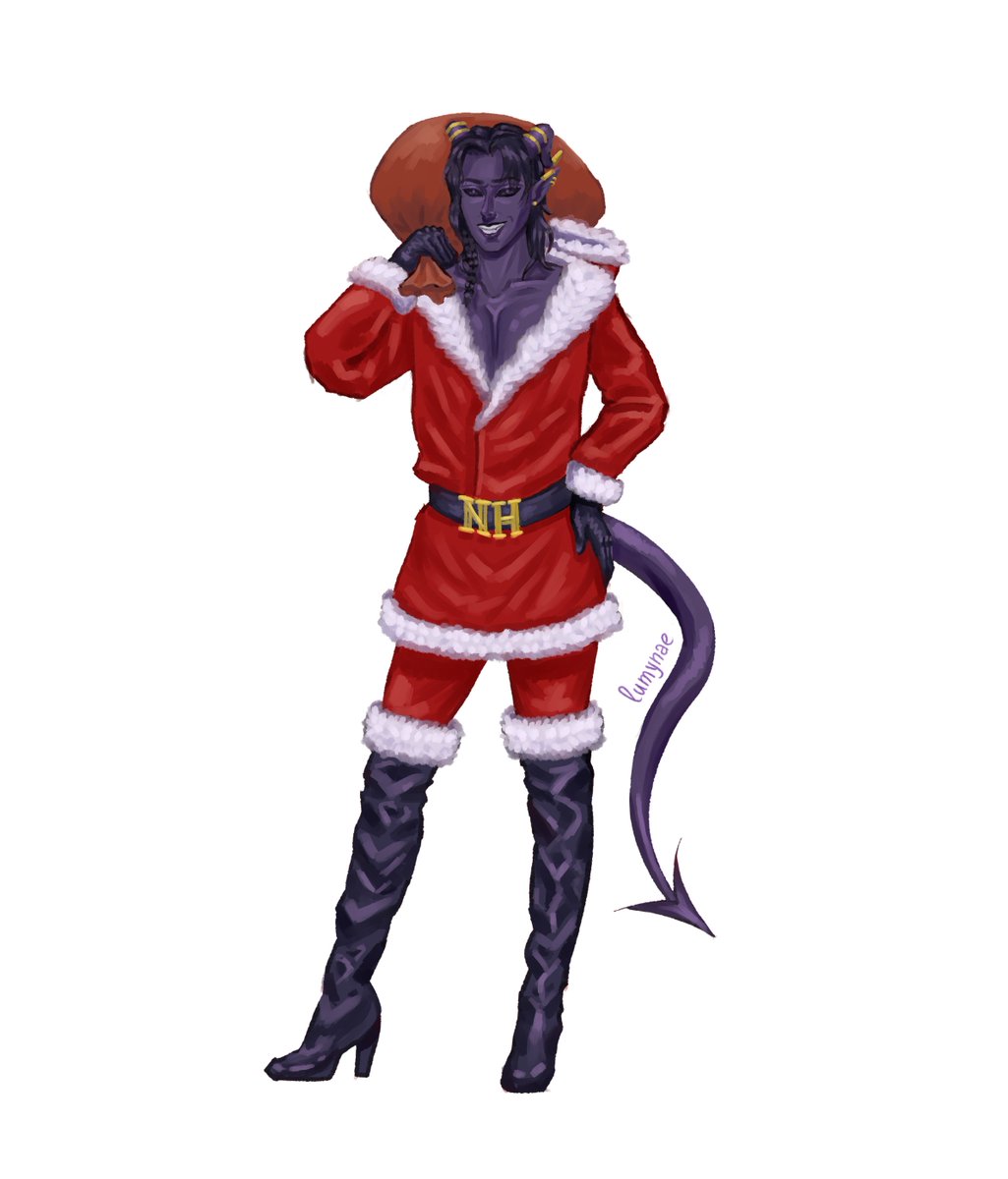 Hello Ho Ho Hoes, I heard Desire Daddy was defrosting. Here is Saint Niklaus for the occasion

#jrwiriptide #jrwifanart #jrwi #jrwishow