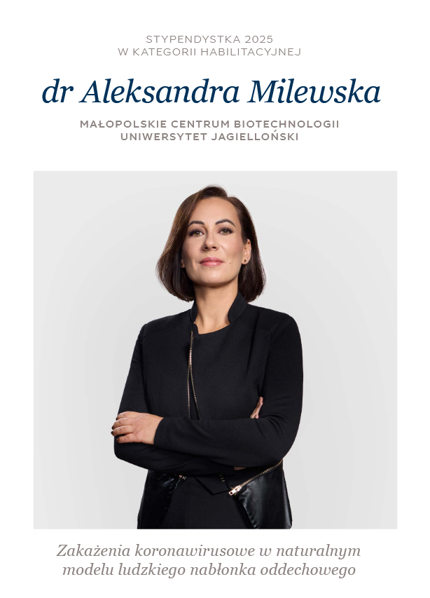 MCB_UJ's tweet photo. Huge congrats to Dr. Aleksandra Milewska @aleks_milewska for winning the L’Oréal-UNESCO Habilitation Scholarship! 🏆 She is the 3rd MCB laureate to achieve this prestigious award. Celebrating her crucial work on respiratory viruses!
@lorealpoland
@JagiellonskiUni https://t.co/KzeZjZ19OH