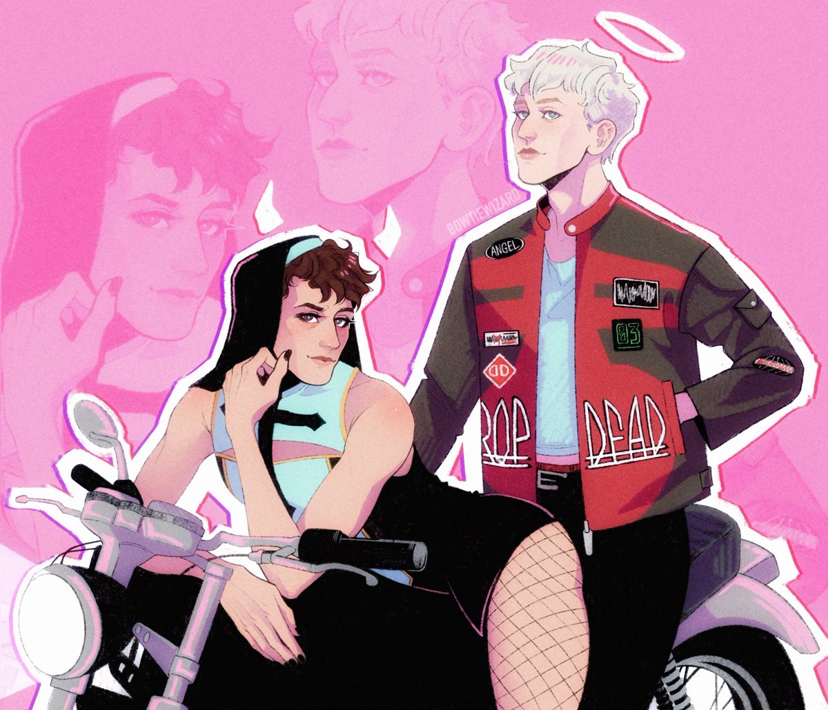 bowtiewizard's tweet image. idc what dan says this is my favourite situationship #phanart