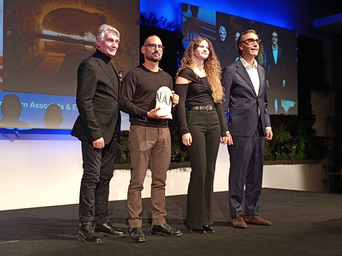 🏆 Premio NAN x <a href="/tecnohotelnews/">TecnoHotel</a> al mejor diseño de hoteles - categoría
patrocinada por <a href="/CUPASTONE/">CUPA STONE</a>: Hotel Palau Fugit de Estudi Isern Associats &amp; El Equipo Creativo 

#PremiosNAN2025