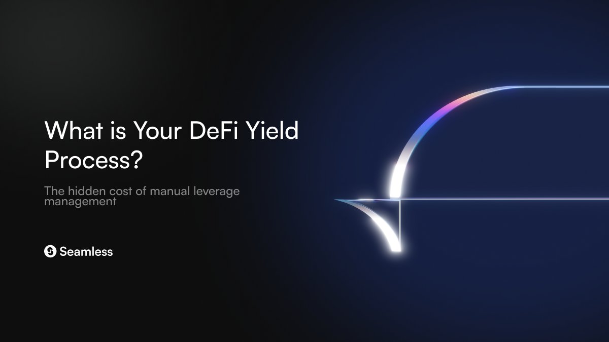 Every hour you spend monitoring positions is an hour you're not finding the next opportunity.

Here's what that really costs you. 🧵