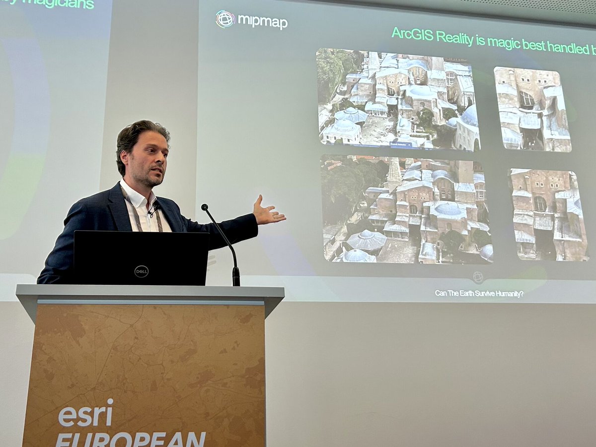 MipMapTech's tweet image. Proud to represent MipMap at two major Esri events!
✨✨✨
Our CTO Yavuz Eren presented our 3D Cadastre project at the Partner Conference, and Meriç Eren shared its technical architecture at the Developer &amp;amp; Tech Summit.

#MipMap #Esri #GIS #Technology #Innovation