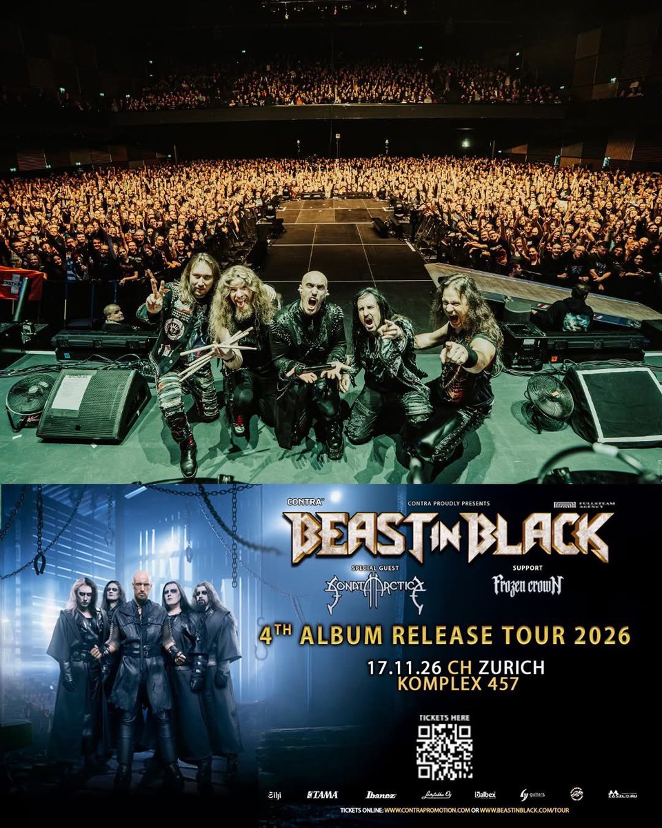 Beast In Black tweet media
