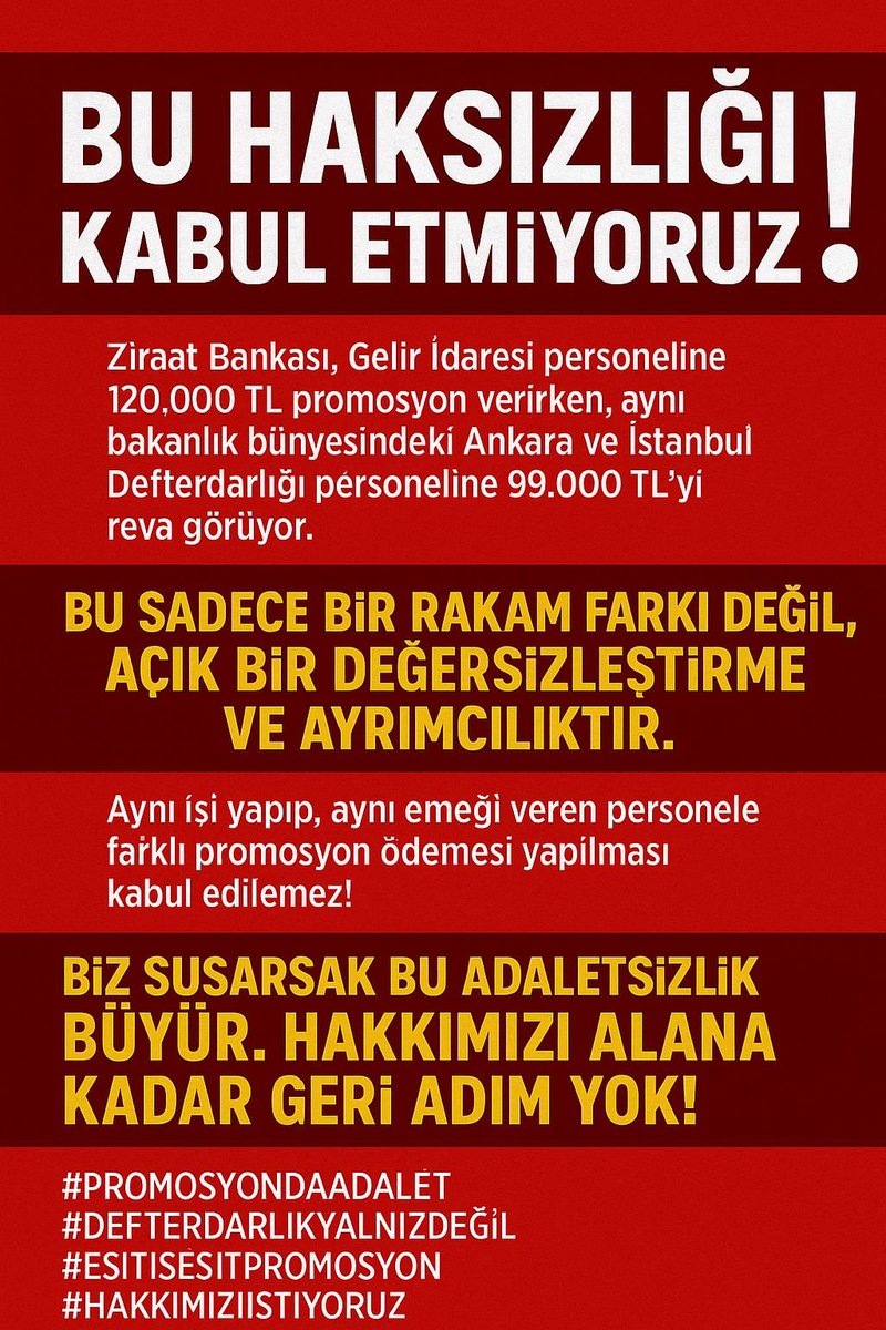 Kabul etmiyoruzzz...
Promosyon teklifinizdeki 
Merkez Taşra ayrımını daaaa,
Anket ile Çözüm önerilerinizi deeee, 
ötekileştirilmeyi deeee
Kabul etmiyoruzzz...
<a href="/Gelir_Uzmanlari/">GUYADER</a>