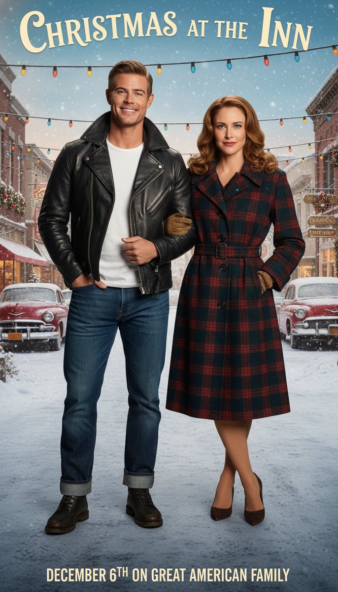 Christmas at the Inn starring Trevor Donovan and Jill Wagner - December 6th on Great American Family Channel. #DonoFans @trevdon  #thisisme