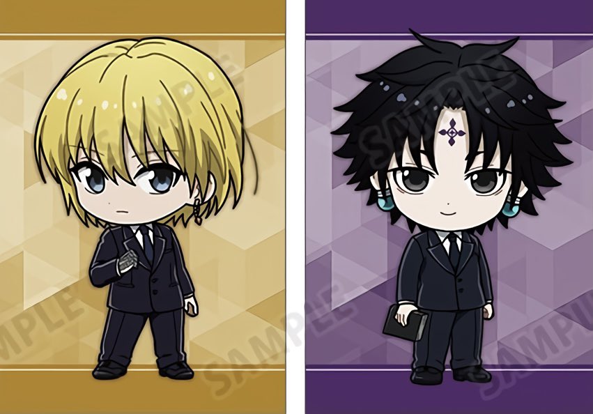 chrollo is sooo scrunkly… the scrunkles