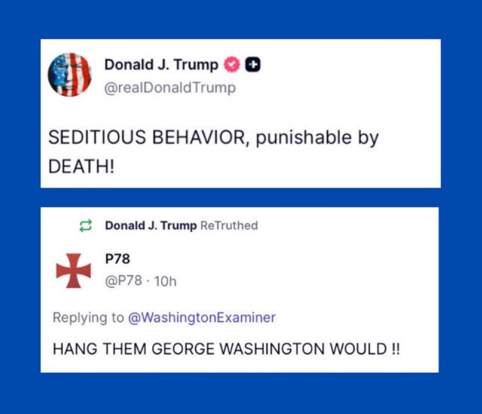 This is President I voted for!

Extreme measures need to be used to get rid of the rot in WDC.

These people tried to kill him and they’ll try to kill us when back in power…

NO MORE TALK! ACTION!