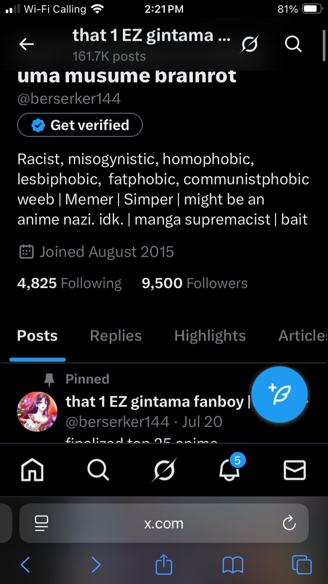 that 1 EZ gintama fanboy | uma musume brainrot tweet media