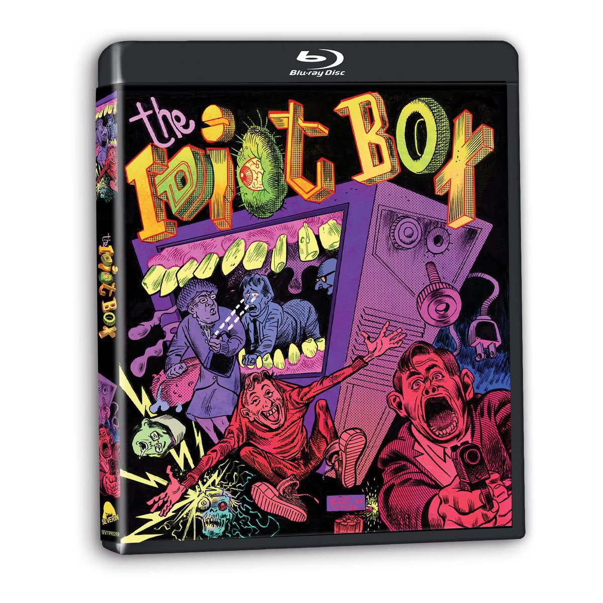 dawnofthediscs's tweet image. ***SEVERIN BLACK FRIDAY 2025 TITLE REVEAL #9***

THE IDIOT BOX

THE WORLDWIDE HOME VIDEO PREMIERE
 
INCLUDES ALL 6 EPISODES PLUS THE RARELY SEEN BEST-OF WITH INTERVIEWS, OUTTAKES AND THE INFAMOUS SHORT FILM SQUEAL OF DEATH 

In 1991, MTV green-lit a new sketch program from…