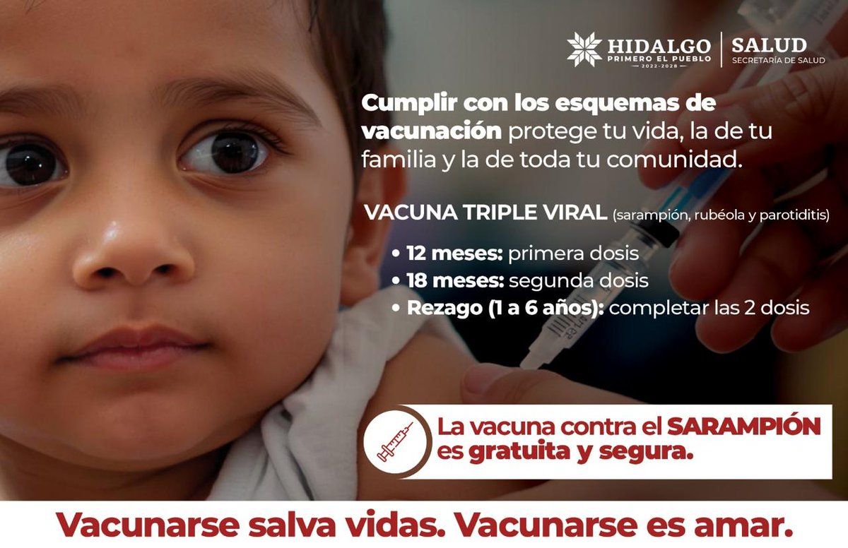 coprisehgo's tweet image. &quot;Vacunarse salva vidas. No esperes a que los casos sigan aumentando.&quot;
Acude a tu centro de salud mas cercano.
#PrimeroTuSalud #PrimeroElPueblo