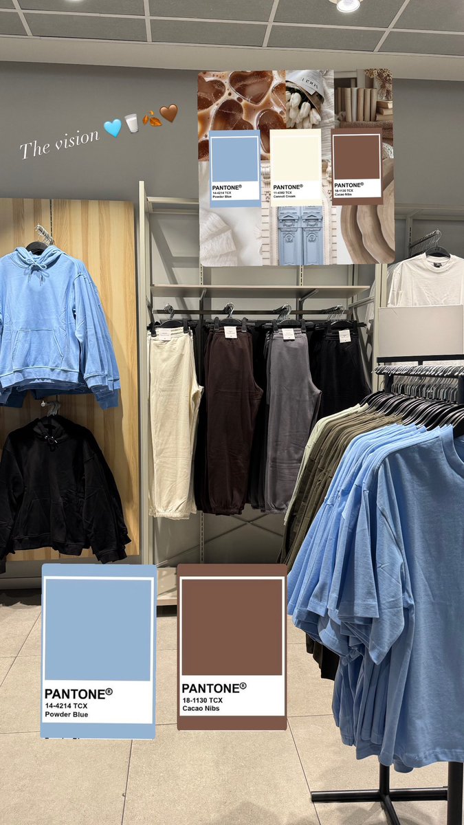 jessbbyyyxo's tweet image. I did dat 😝 the vision here 🩵🥛🍂🤎 #Visual #ColorTheory #Fashion