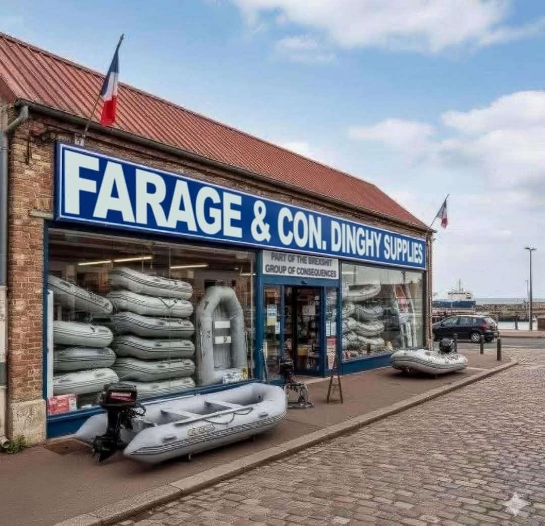 #ninejobsnigel’s latest venture.