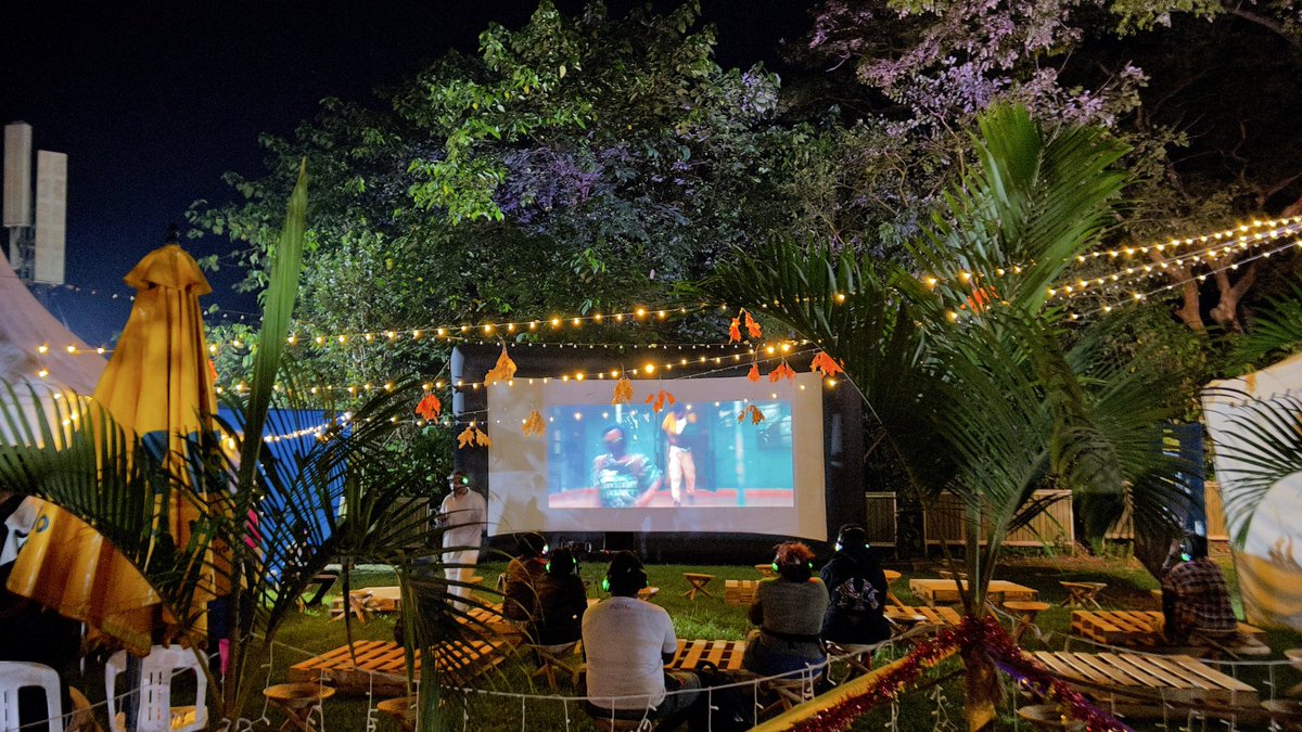 Day 1:
<a href="/matatufilmstage/">Matatu Film Stage</a> Silent Cinema Experience 🎧✨ set right in the heart of the Nyege Nyege spirit 🎶🔥