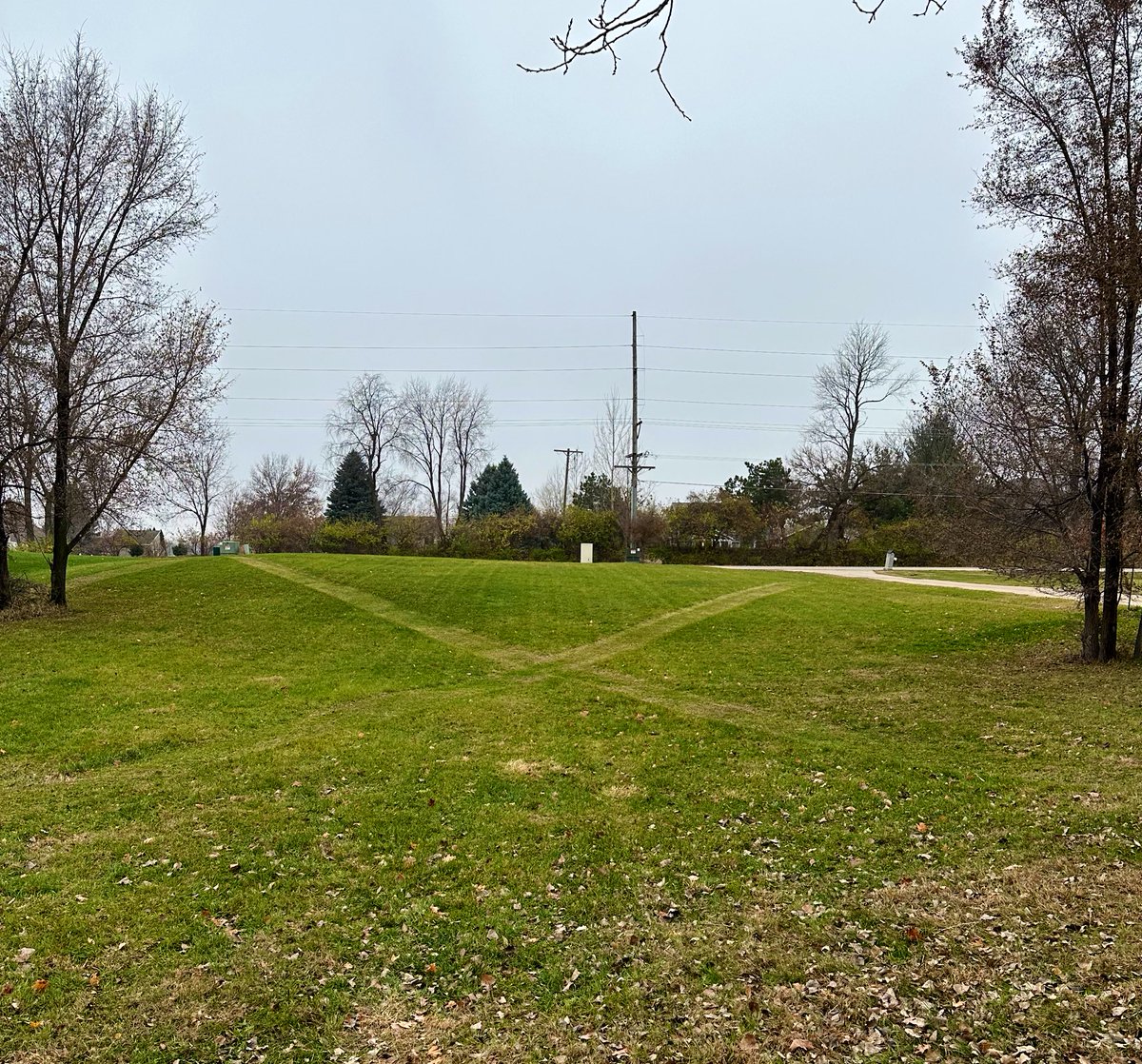RaphaelEivots's tweet photo. The βXβ is mowed in the grass #XFB #Championship https://t.co/KalCl25l2n