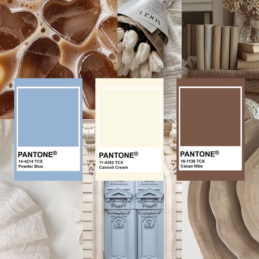 jessbbyyyxo's tweet image. I did dat 😝 the vision here 🩵🥛🍂🤎 #Visual #ColorTheory #Fashion