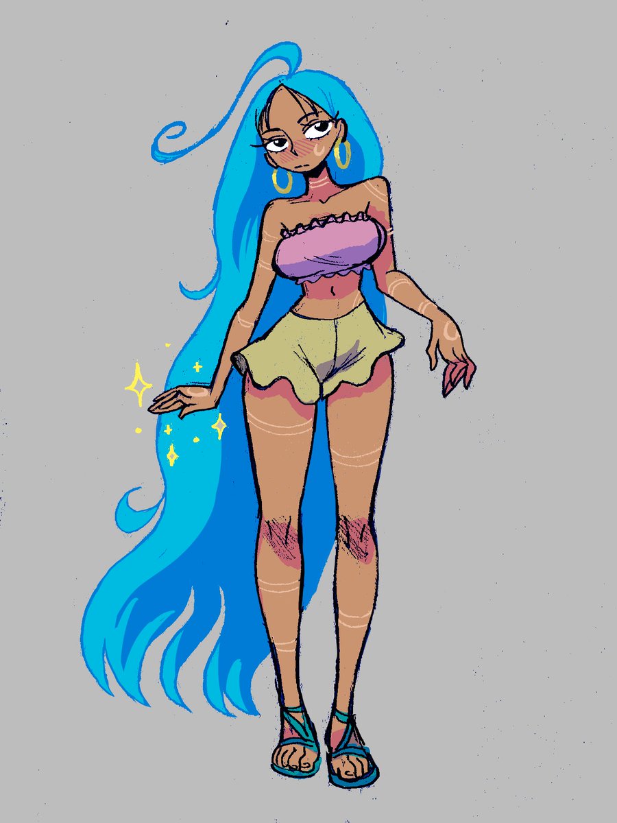 podrace_EXPLODE's tweet image. tried coloring a clio pencil sketch without doing any new lineart