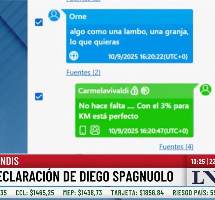 SeConstruir's tweet photo. @mavica7 @MiguelPare973 Los Nuevos Cuadernos y los mensajes incriminan a Karina 

#LaCorrupciónAvanza 
#NuevosCuadernos 
#Coimeros #KM3 #karinacoimera #LuleMenem https://t.co/kM1FfVSrXe