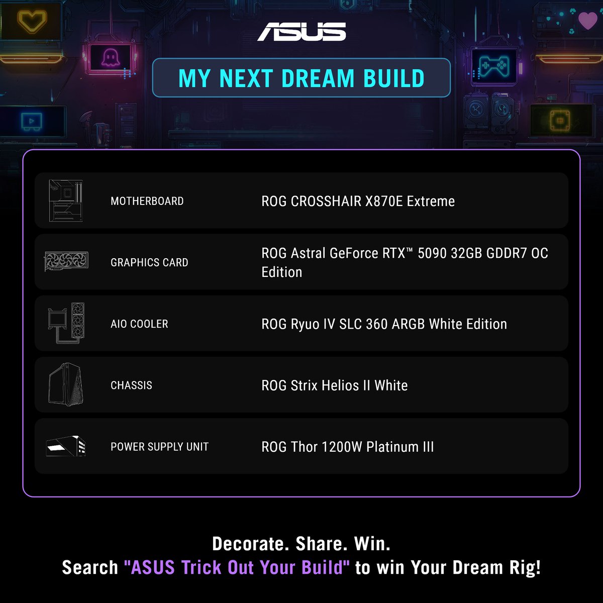 enigma9q's tweet photo. @ASUSROG @ASUS_ROG #TrickOutYourBuild #ASUS #X870 #Z890 #B860 #B850 https://t.co/c3UekUf0Lu