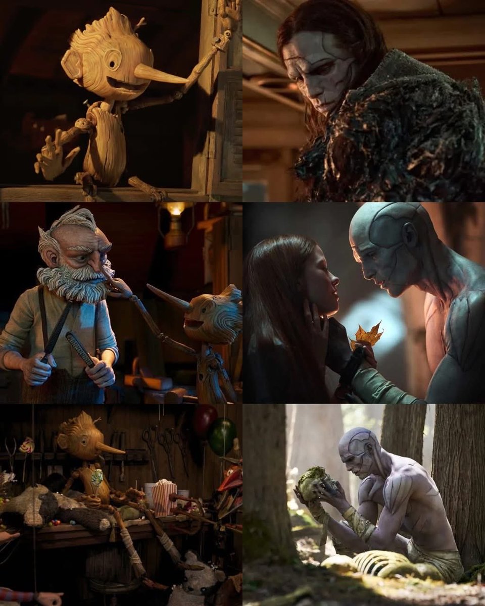 JesterFilmLover's tweet photo. Two Guillermo Del Toro Masterpieces back-to-back,
“Pinocchio (2022)” and “Frankenstein (2025)”
#GuillermoDelToro https://t.co/pbEexyk3lq