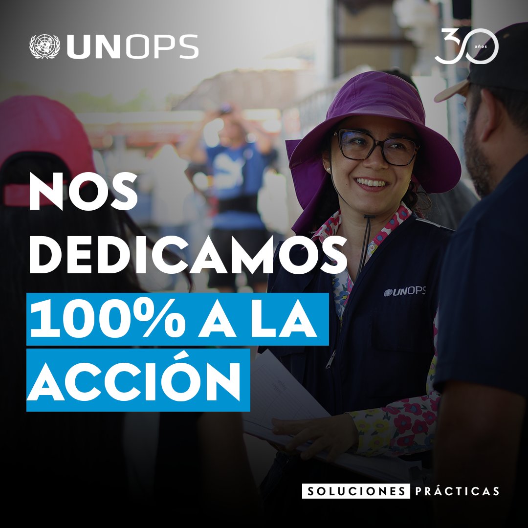 UNOPS_es's tweet image. ¿Qué hace única a UNOPS en el sistema de la @ONU_es?

¡Que se dedica 100% a la acción! Nuestro único enfoque: la implementación.

Llevamos más de 30 años ofreciendo soluciones prácticas y escalables para convertir ambiciones en impacto duradero. bit.ly/4pk1fZT | #UNOPS30