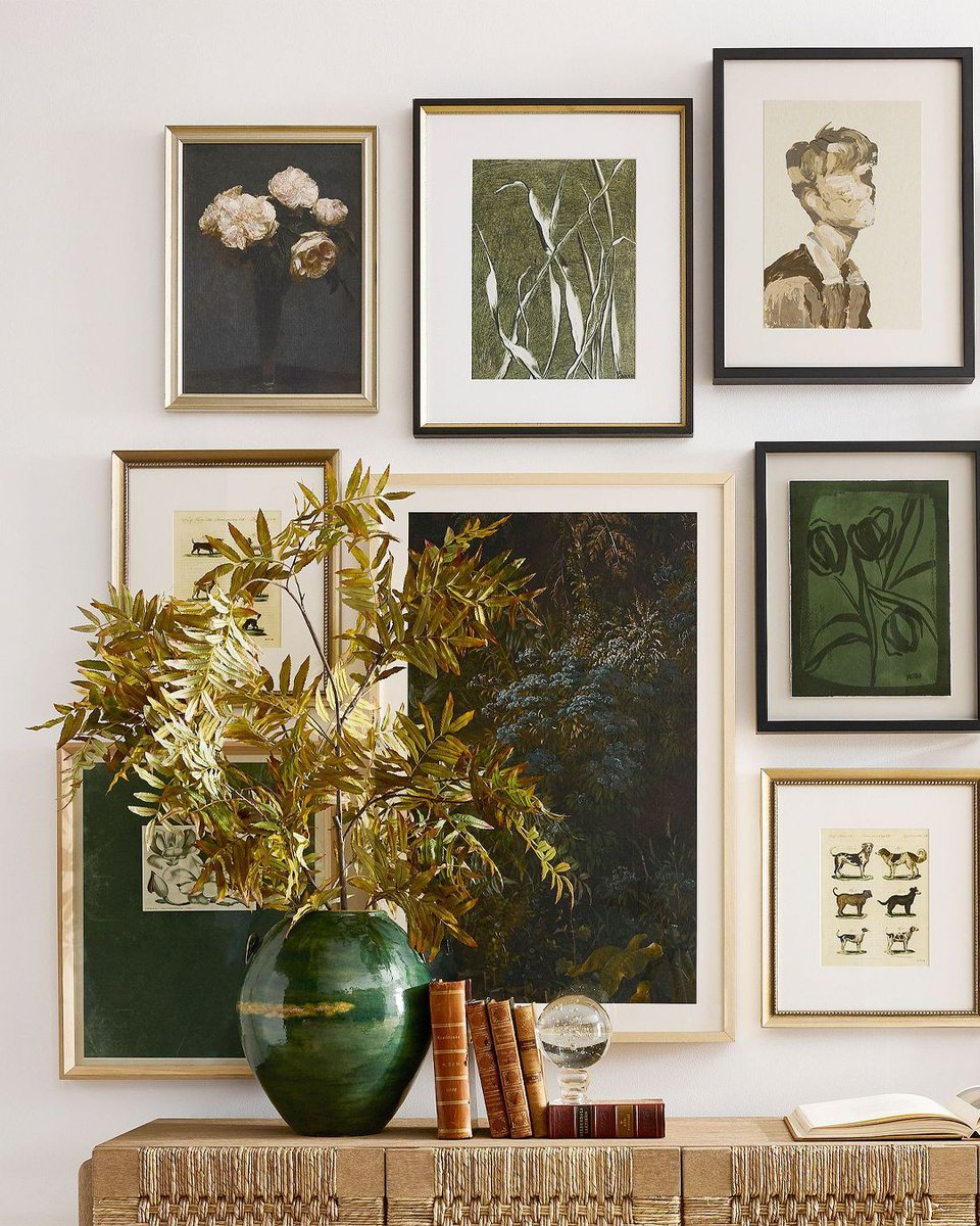 Transforming a gallery wall with the changing seasons is an effortless way to refresh your home decor. Instead of a complete room makeover, simply updating the artwork within your existing gallery wall can instantly infuse a new atmosphere into your space.

PC: <a href="/westelm/">west elm</a>