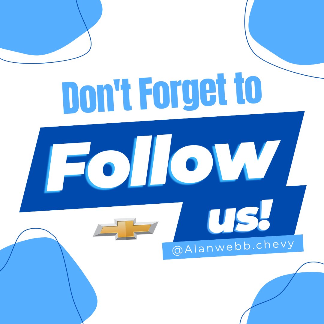 ChevyWebb's tweet image. 🚘Stay connected:
Instagram: @ alanwebb.chevy
Facebook: Alan Webb Chevrolet
TikTok: @ alanwebbchevy

📍 3712 NE 66th Ave, Vancouver, WA
📞 (360) 574-1131

#ChevyTrucks #ChevyLife #TruckNation #CarShopping #ChevyCommunity #NewCarDay #VancouverWA #PNWDrivers #DreamCar #AutoMall