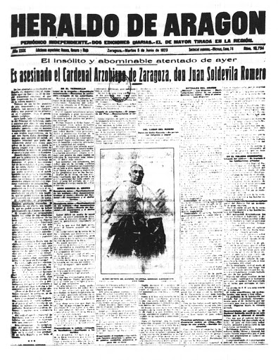 Buenaventura Durruti no fue una buena persona, no fue ningún héroe. Fue un totalitario que trataba de imponer el anarco comunismo por la fuerza. Un criminal que con su banda "Los Solidarios" participó en el asesinato del obispo de Zaragoza, Juan Soldevilla Romero en 1923. (Sigue)